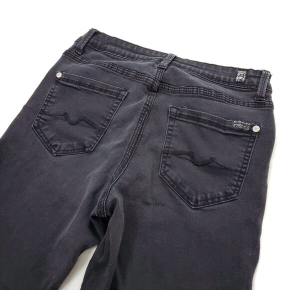 7FAM | Boy's Slimmy Fade Wash Black Jeans - Picture 4 of 7